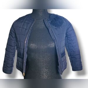 Crewcuts Kids Quilted Jacket in Blue